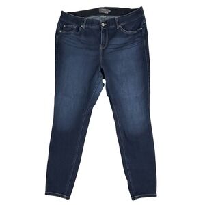 Torrid Bombshell Skinny Jeans‎ Womens 20R Dark Wash Premium Stretch Blue Denim
